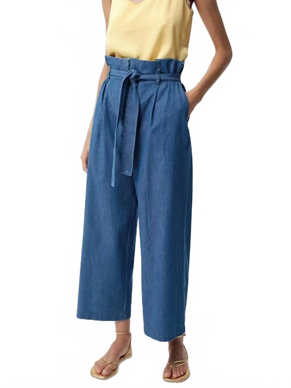 NEW EXQUISE leroy high waisted jeans in denim